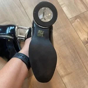Jeffrey Campbell Shoes Jeffrey Campbell Boone Caged Heel Ankle Booties Sz 55 Poshmark